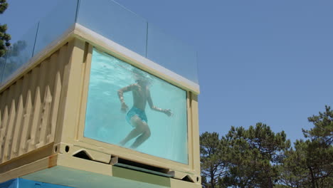 unique container swimming pool