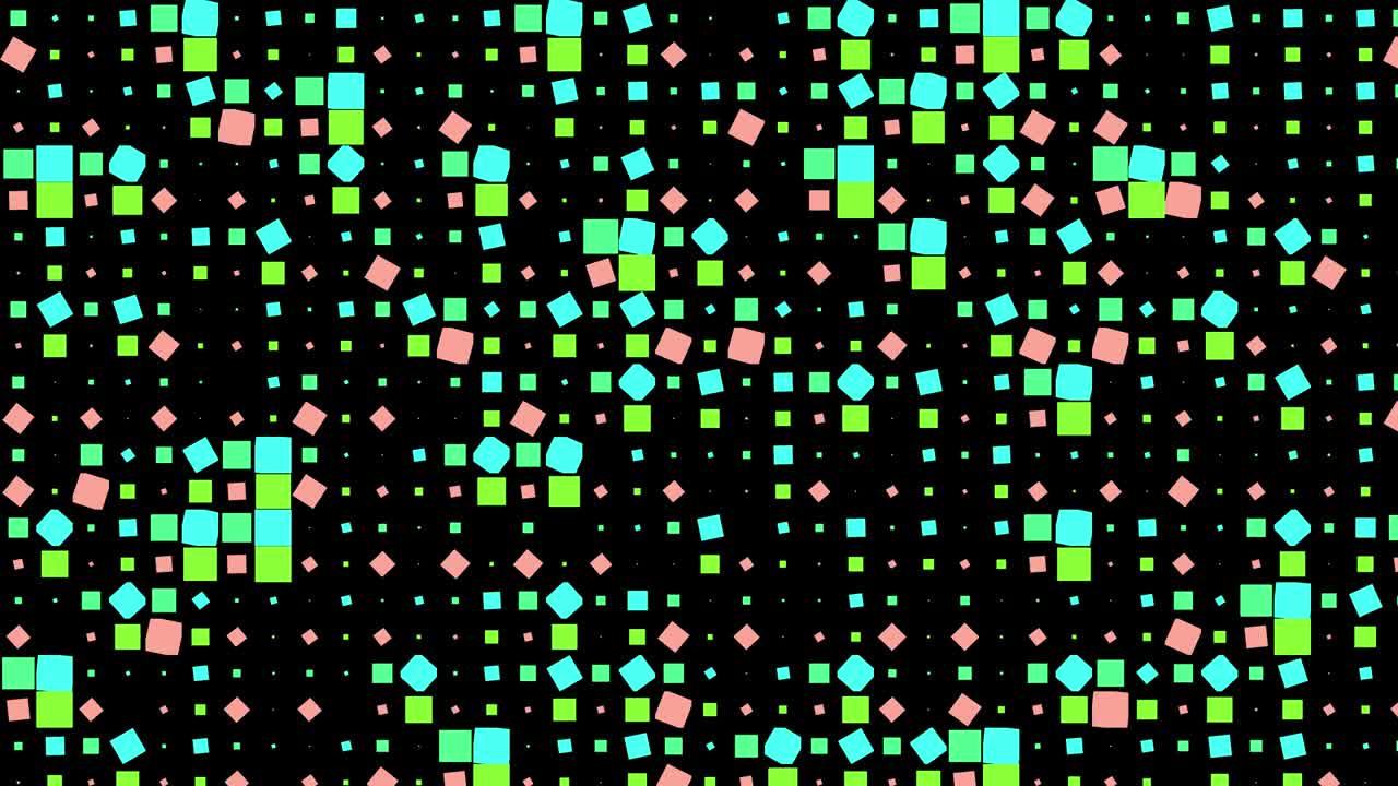 animación de fondo de mosaico gráficos en movimiento