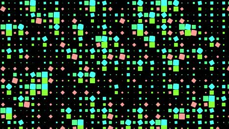 animación de fondo de mosaico gráficos en movimiento