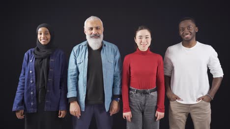 Portrait-of-happy-and-smiling-multiethnic-group-of-friends.-Fashion-and-dress-style.