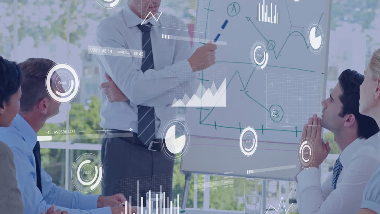 비즈니스 프레젠테이션과 데이터 분석 애니메이션을 통해 다양한 전문가를 만날 수 있습니다.