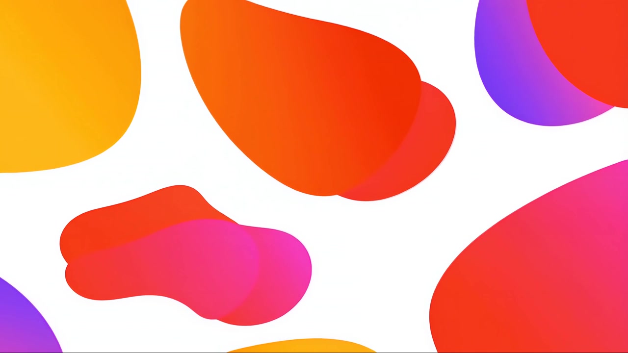Sfondo Animato Astratto e Colorato 4K