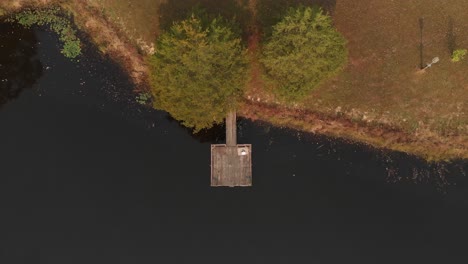 solitario muelle privado aislado en xenia illinois greendale américa