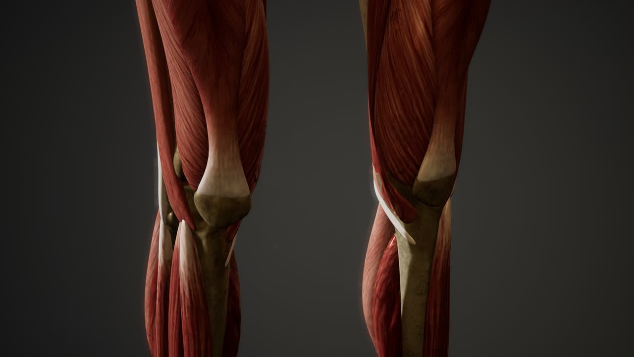 인간 신체 애니메이션의 근육 시스템