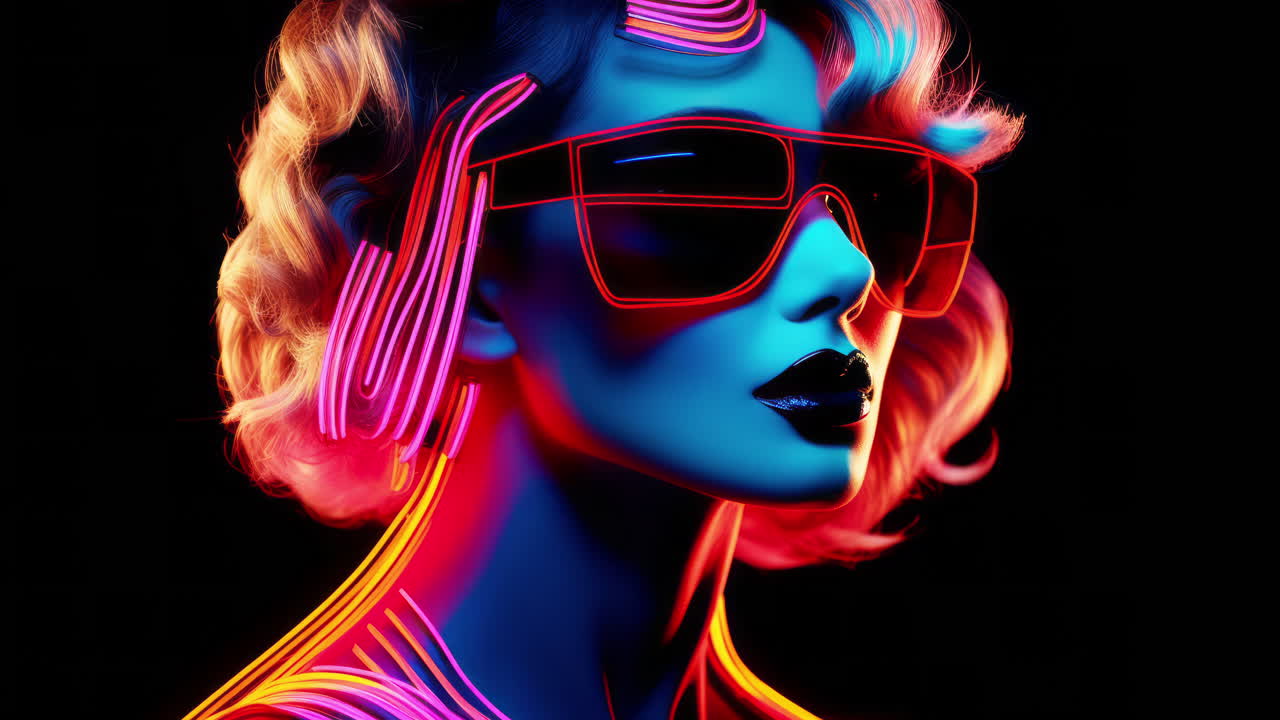 mujeres con auriculares vr generativos a.i.