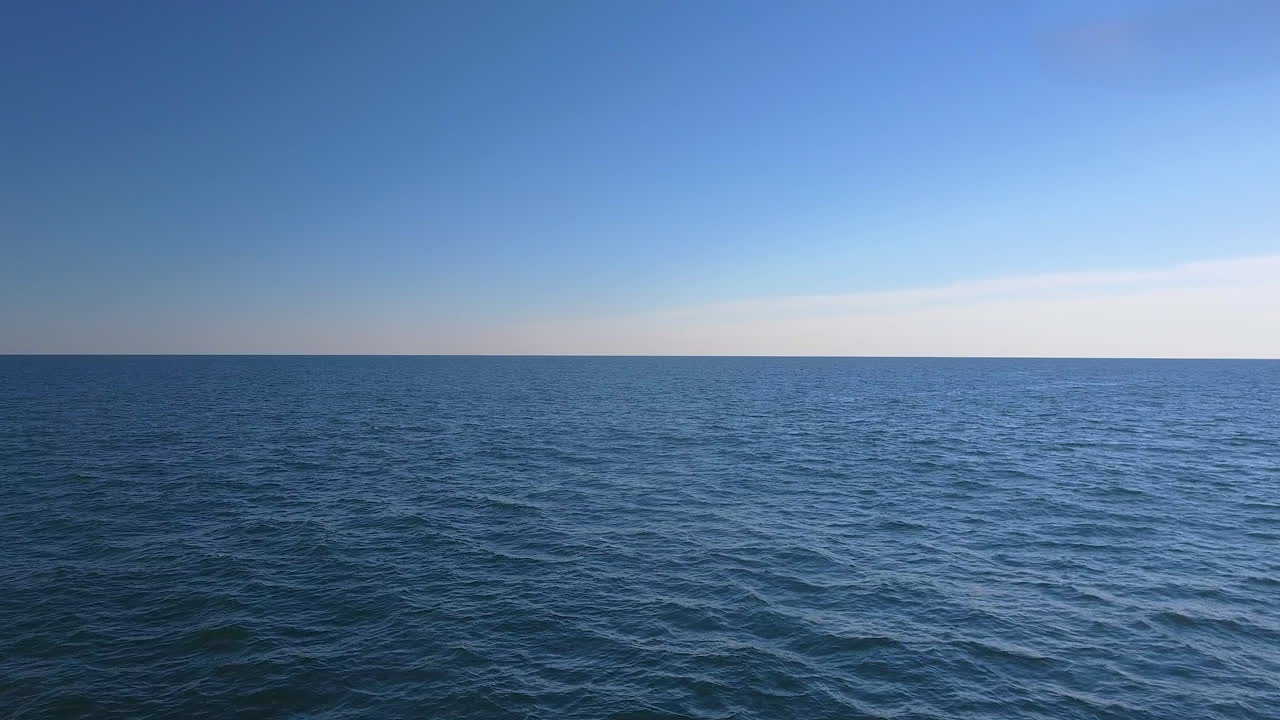 드론 샷 오픈 워터 바다