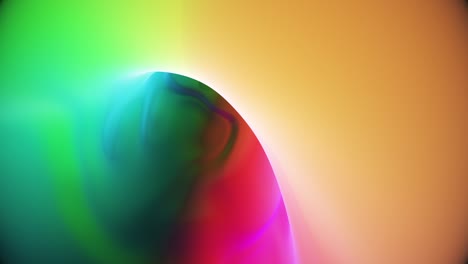 abstract colorful liquid tunnel fly through background loop