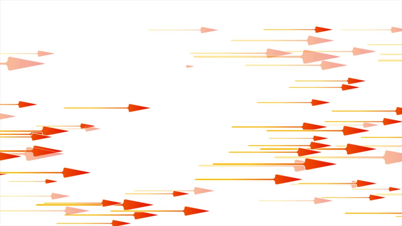 flechas naranjas rojas fondo de movimiento de alta tecnología abstracto