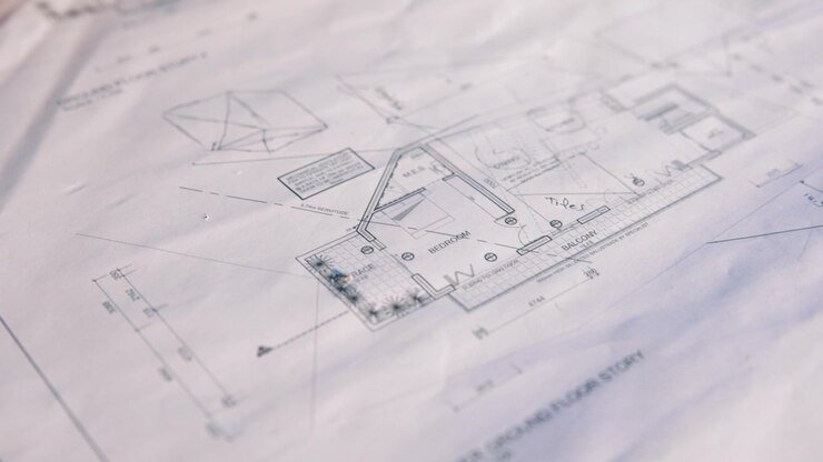 Primo Piano di Progetto Architettonico per un Edificio Residenziale