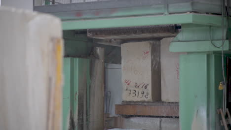 a stone cutting machine at nassar stone in bethlehem