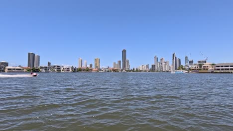 jet ski rides along gold coast waterfront