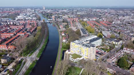 Water-canal-in-Netherlands