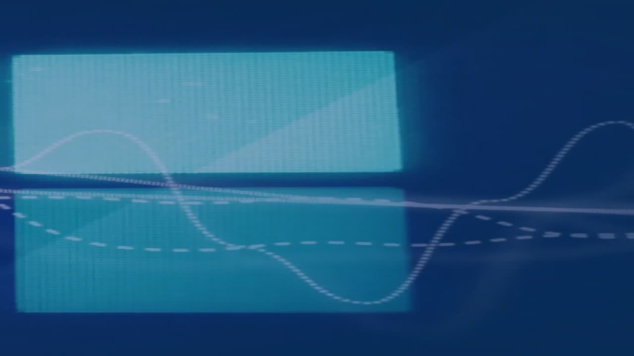 Animation of light bricks over diagrams