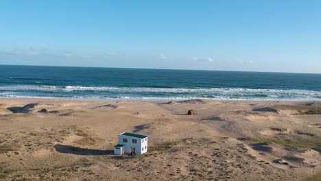 beautiful scenery while visiting rocha coastal beach uruguay