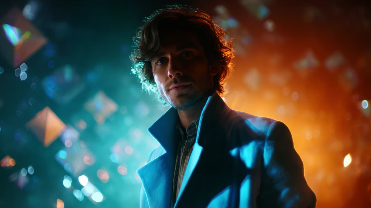 Stylish Man in Coat Portrait