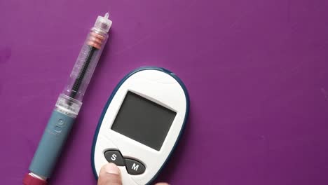 suministros para el control de la diabetes