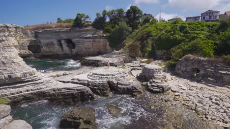 Adventurer-walking-on-cliffs.