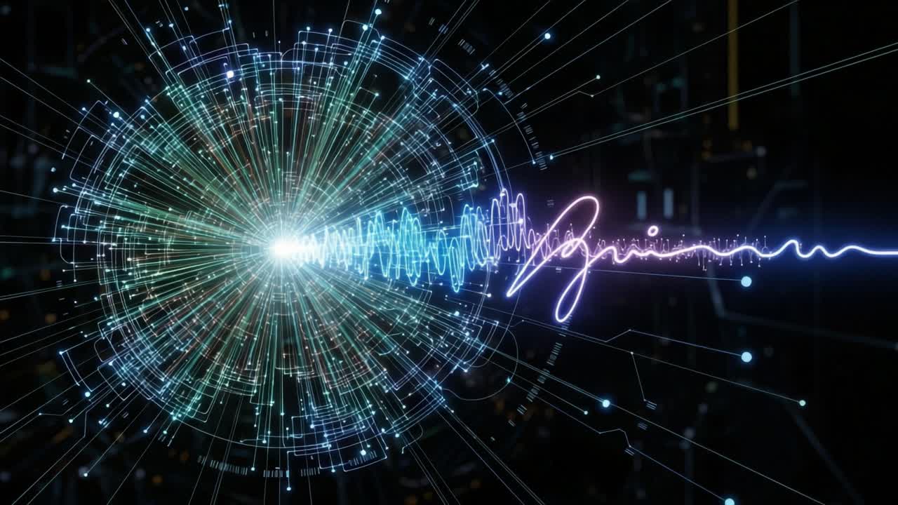 Dynamic Visualization of Energy Waves in a Quantum Universe: A Stunning Representation of Particle Interactions and Vibrational Frequencies