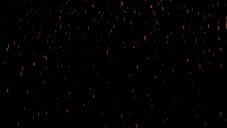 efecto de chispas de fuego abstracto