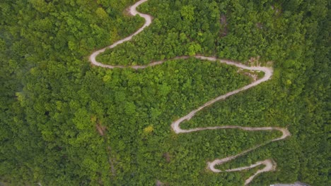 kosovo rugova canyon misty mountain drone aéreo 5.mp4