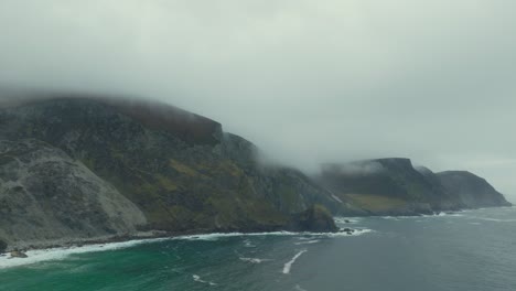 Slow-drone-shot-showing-the-Achill-Island-cliffs-during-a-moody-day