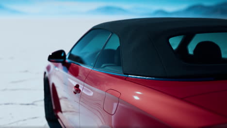 red audi convertible