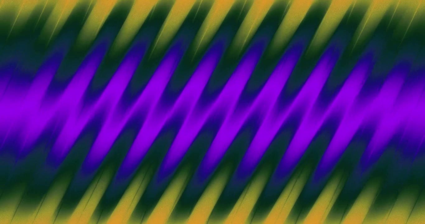 Sfondo Astratto con Onde Diagonali Viola e Verdi in Movimento