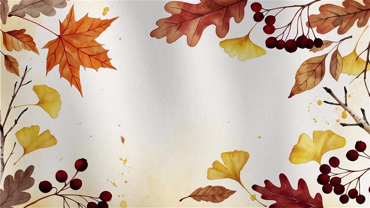 Fondo de otoño