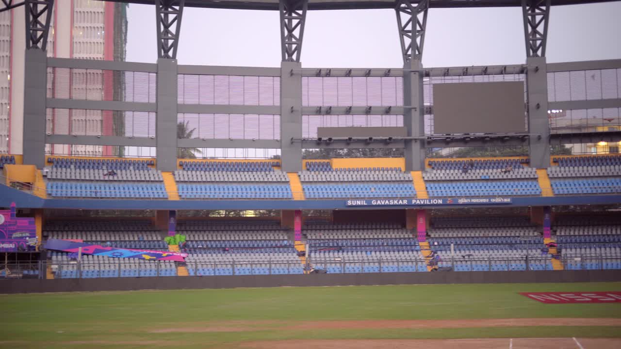 el estadio vacío de wankhede 180d vista en mumbai