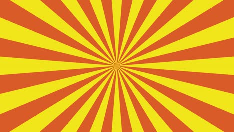 ¡la palabra 'bam!' en una burbuja de habla cómica retro con una sombra punteada de medio tono en un fondo animado