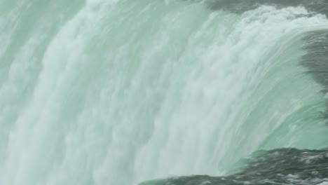 fresh waters crashes over niagara falls, ontario, canada