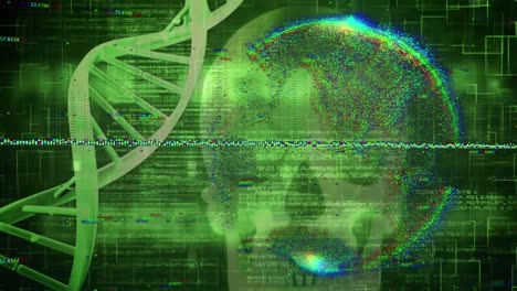 Animation-of-dna-strand-over-data-processing