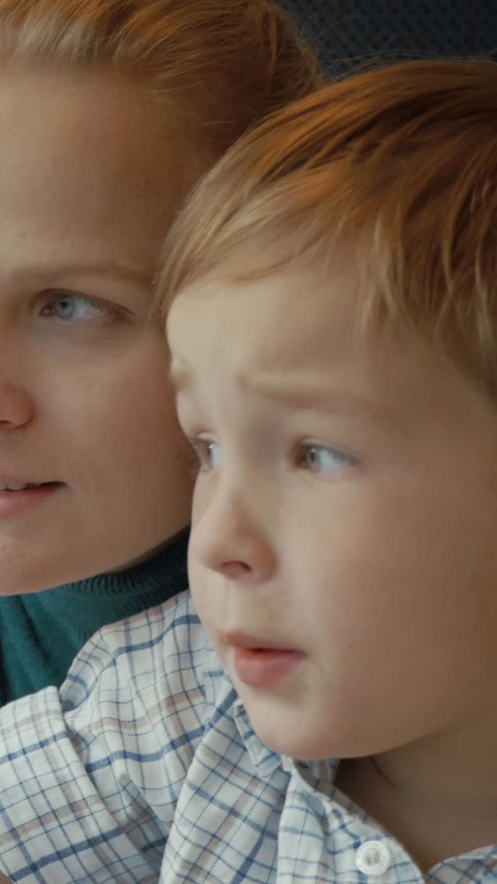 retrato de madre e hijo