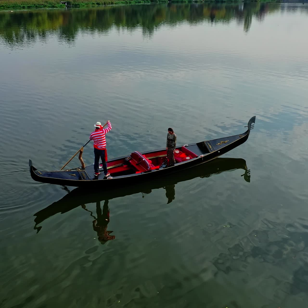 Gondola In Romantic City
