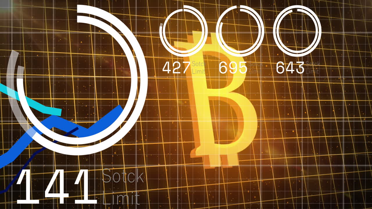 Animasi pemrosesan data di atas bitcoin