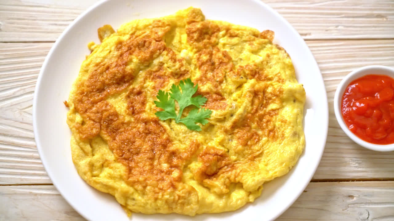 tortilla o tortilla con ketchup