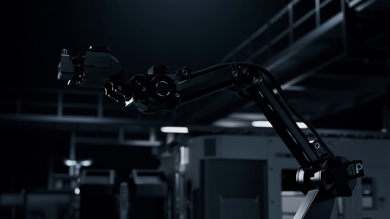 Robotic Arm in an Industrial Setting