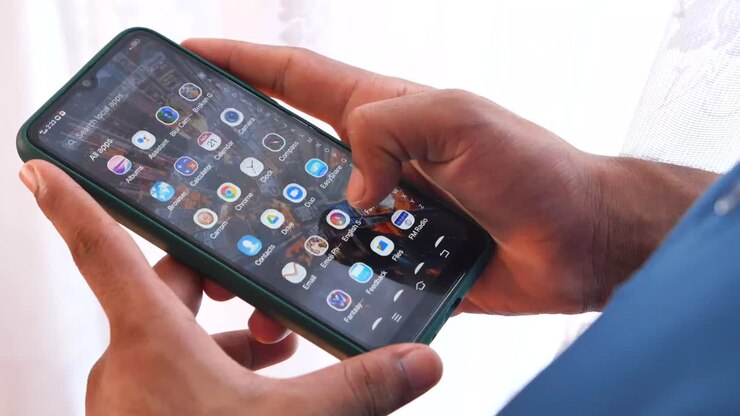 Person using a Smartphone