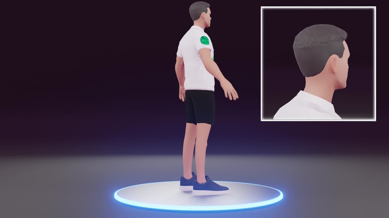 메타버스 아바타 프레젠테이션, 레디 플레이어 미 디자인 캐릭터