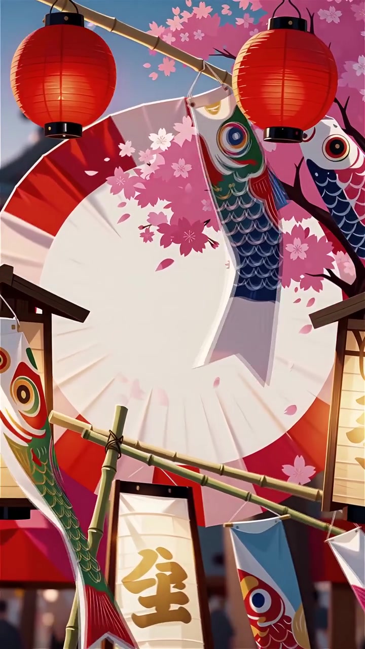 Sfondo Animato Cultura Giapponese 4K