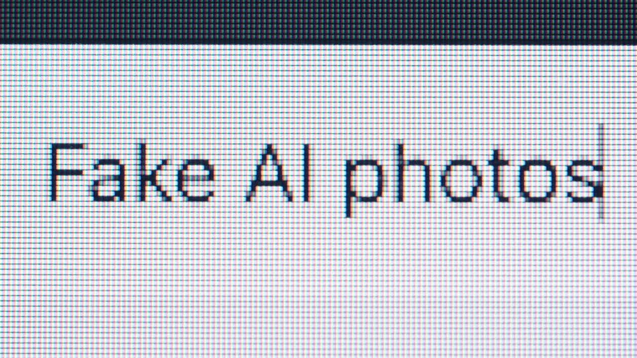 Fake AI Photos Text Macro