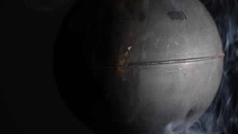 as the dark world turns, smoke surrounds    -  for more, search  "abstractvideoclip" using the quotation marks.
