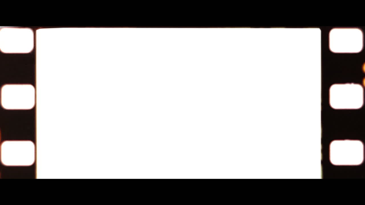 Real 35mm film anamorphic frame  overlay - clean