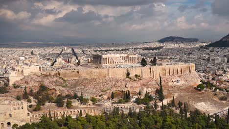 parthenon in athens, construction began in 447 bc and was completed in 438 bc. it served as a symbol of athenian power and wealth, and was also used as the city's treasury.