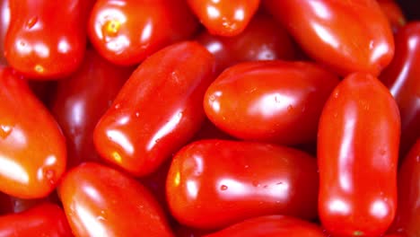bucle de tomates de uva giratorios, 360 grados