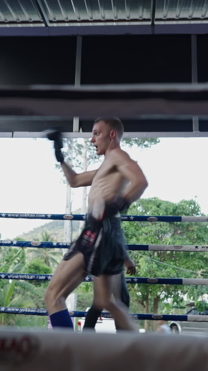 Muay Thai Sparring Session