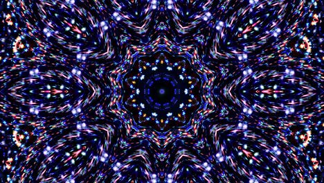 líneas coloridas ondas brillantes forma fondo caleidoscopio resumen