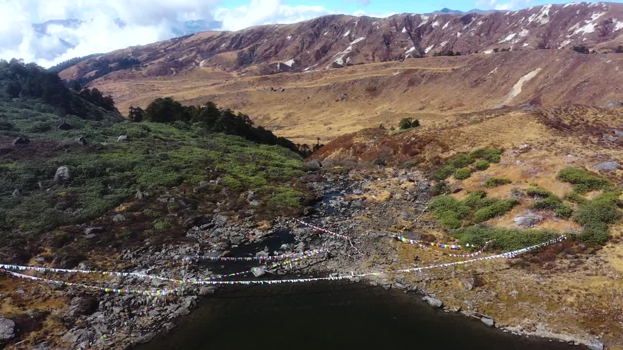Himalayan lake Bhutan 4600Mts above sea level
