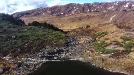 himalayan lake bhutan 4600mts above sea level