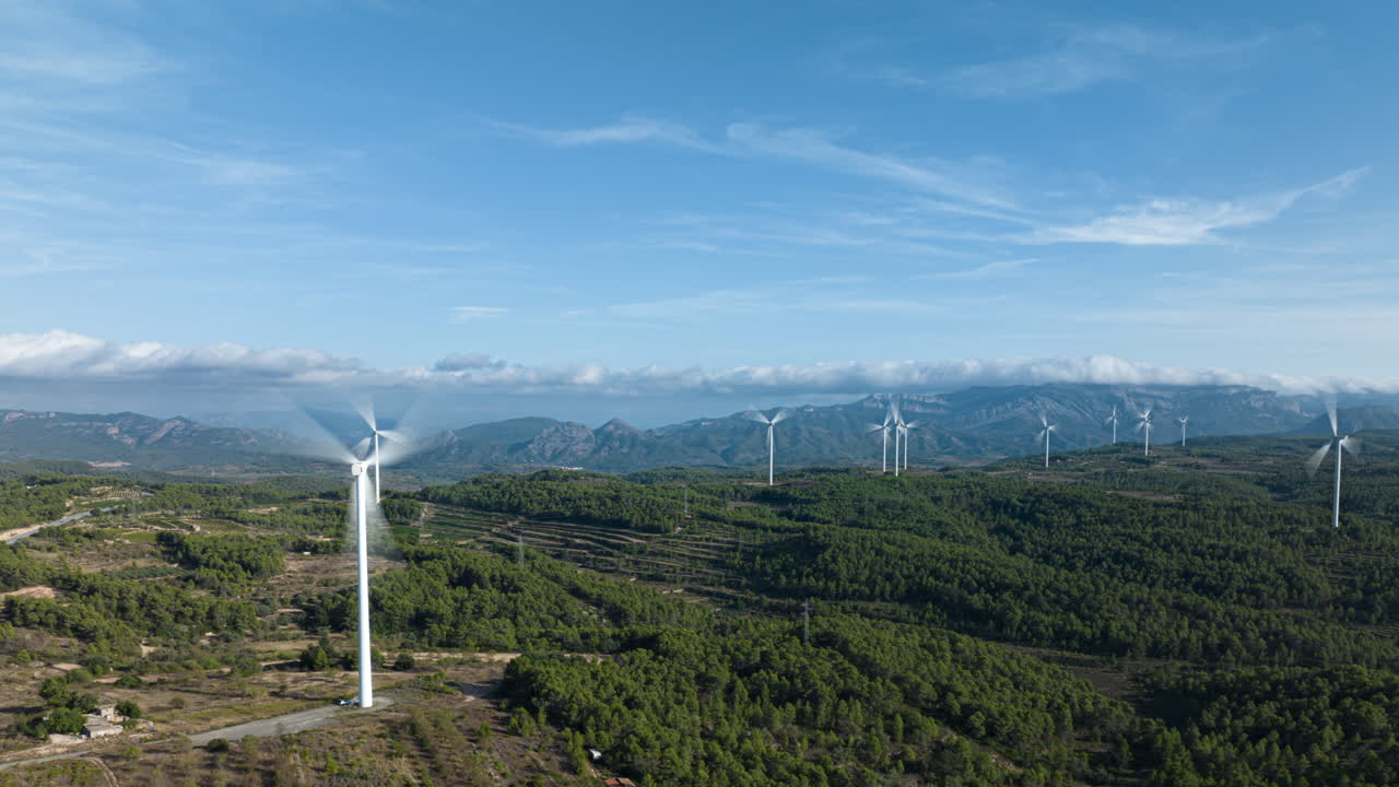 녹색 풍력 터빈 농장에 대한 하이퍼랩스